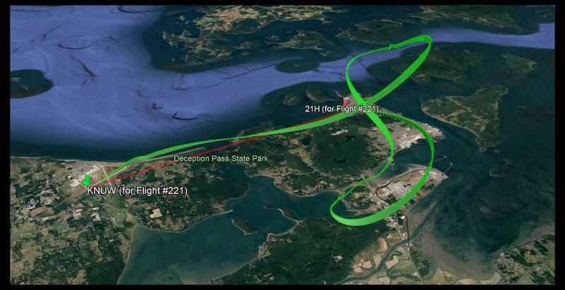 Flight Path Simulation Kml FlightLogAnalyzer Features - MSFS Logbook and Live Tracking