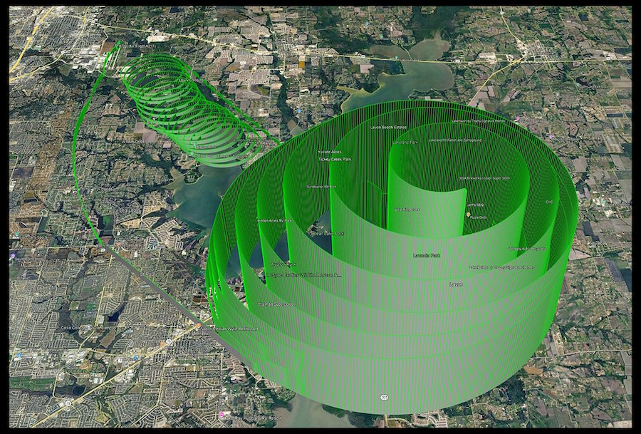Flight Path Simulation Kml FlightLogAnalyzer Features - MSFS Logbook and Live Tracking