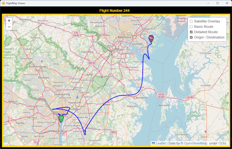 FlightLogAnalyzer Features - MSFS Logbook and Live Tracking
